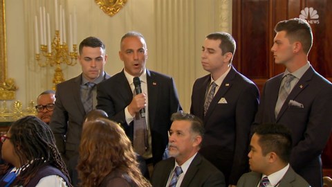 Parkland father, Andrew Pollack, gives emotional speech to Trump about murdered daughter