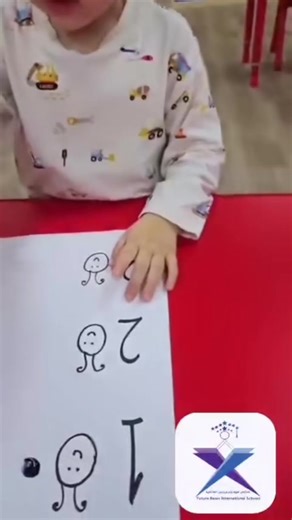 ‏🎨 Creative counting time! Our hands help us learn numbers