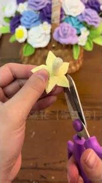 Here comes the campanula tutorial that you can learn in just one minute#Wind chime#Twist t