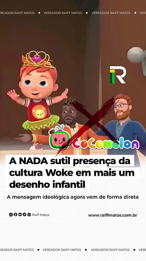 Alerta sobre conteúdo do desenho infantil CocoMelon na Netflix