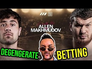 🤬 THE YB IS HITTING A BIG LICK ON THE BOOKIES.. (DAVE ALLEN vs ARSLANBEK MAKHMUDOV)
