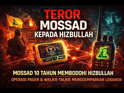 MOSSAD DAN TEROR PAGER! Bukan Cuma Bunuh, Tapi Bikin Korban Hidup Jadi "Monumen Berjalan"!
