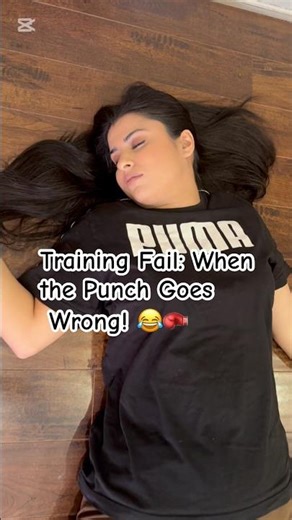 Training Fail: When the Punch Goes Wrong! 😂🥊 #comedyshorts #relatable #shortsviral
