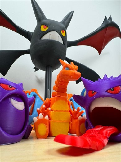 Who do you want to see next? Filament from ESUN 3D Printing (Code LM3D to 10% off) #pokemon #BambuLab #asmr #articulated #3dprinted | LM3D