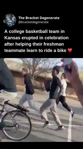 Sometimes student athletes do give you some hope for the future of humanity