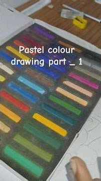 part_1 pastel colour drawing made by honeyarts1 Subscribe to watch Part 2 of the video!