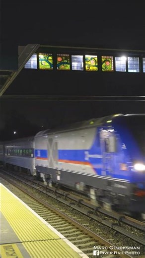 Metro-North Railroad Employee Holiday Train (Philipse Manor, NY) #shorts