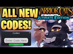 *WINTER UPDATE* NEW ALL WORKING CODES FOR WARRIOR CATS DECEMBER 2025! ROBLOX WARRIOR CATS CODES!