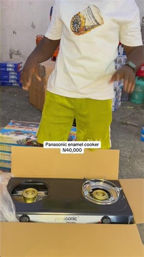 PANASONIC ENAMEL TABLE TOP COOKER AUTOMATIC IGNITER