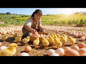 Timelapse - 360 Day Massive Chicken Hatching | Hundreds of Chicks Born