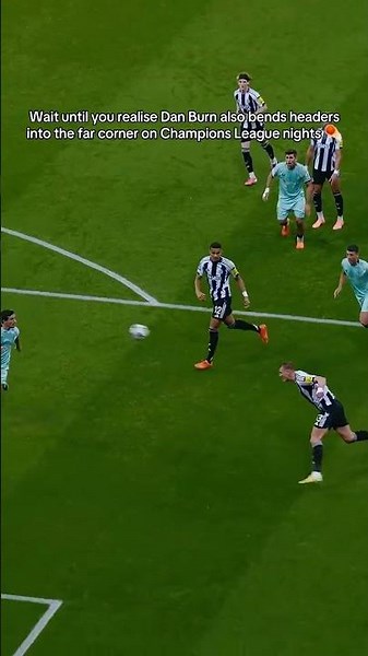 Big Dan Burn. Impenetrable at the World Cup. A weapon in the Champions League ☄️🧱