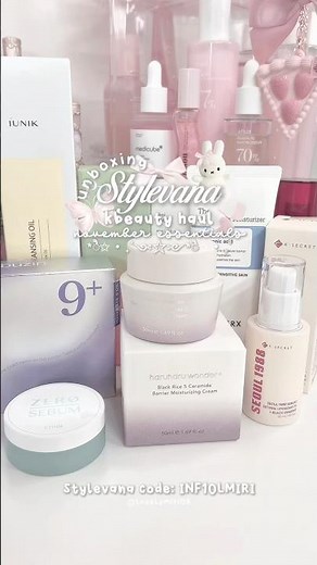 new ‪@Stylevana‬ unboxing haul 🎀🪞#stylevana #stylevana_sv #vanafamily #kbeauty #shortsvideo #pink