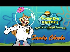 All Sandy Cheeks Voice Clips • SpongeBob SquarePants: Battle for Bikini Bottom • (Carolyn Lawrence)
