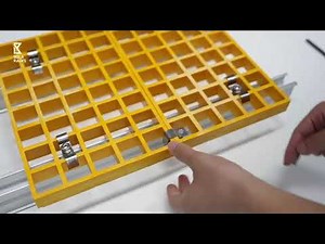 How to install the FRP Walkway #besupported #solarmounting #solarracking #solarenergy #roof