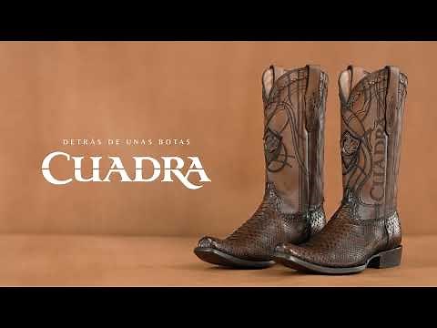 Fabricación de una bota Cuadra