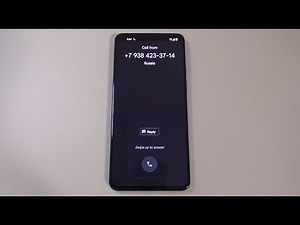 OnePlus 9 Android 12 Incoming Call