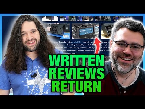 Bringing Our Written Reviews Back WITHOUT ADS, ft. Wendell of Level1Techs