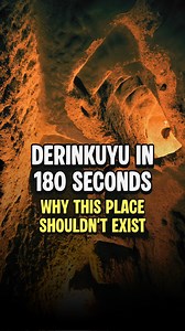 Give me 180 seconds of your attention. You’ll walk away understanding why Derinkuyu is one of the most unsettling places ever found underground. This isn’t a cave. It isn’t a shelter. It’s a multi-level city carved deep into solid rock, with ventilation shafts, sealed stone doors, food storage, water access, and room for tens of thousands of people. No written explanation. No clear consensus. Only assumptions layered on top of something far more complex. We’re told ancient people were simple. De