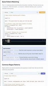 Python Regular Expressions - re Module, Pattern Matching & Search — in 30 seconds #python