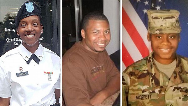 Identities of three US soldiers killed in drone attack revealed