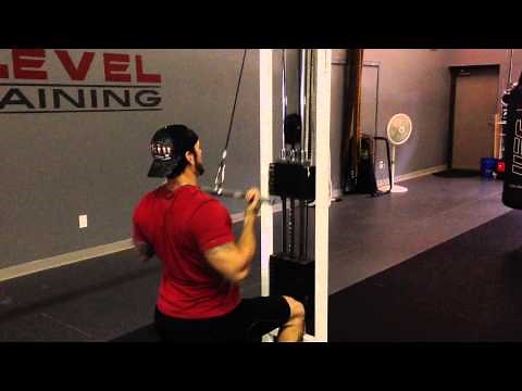 Reverse Grip Cable Pulldown