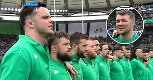 Irish Fans Baffled By Snail's Pace Rendition Of 'Ireland's Call' In Rome | Balls.ie