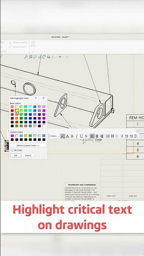 Make Critical Drawing Notes Impossible to Miss