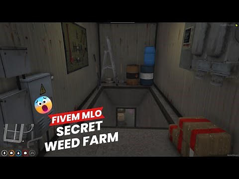 FiveM Secret Weed Farm MLO | Interior & map for Roleplay | FiveM mlo shop