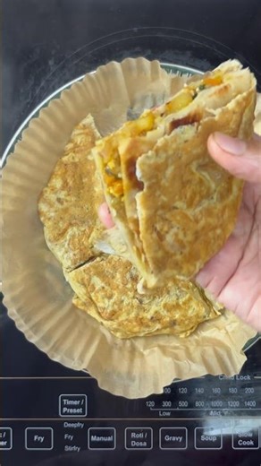 Crispy homemade Murtabak 🤤Perfect for Iftar or snack.Save this recipe!#easy #cook