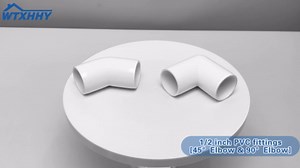 12-Pack 3/4" PVC Fittings Cross, Furniture Grade 3/4 Inch PVC Pipe Fittings 4 Way, UV Resistant, Fits SCH40 Pipe DIY Garden Shelves, Greenhouse, Shelf