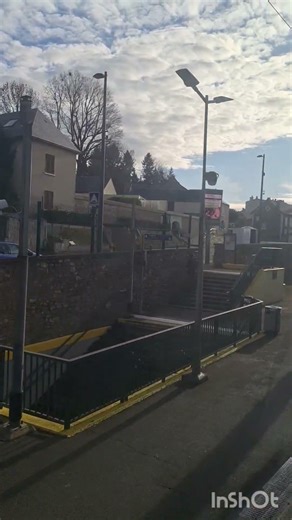 View from the train window Paris - Chartres #travel #chartres