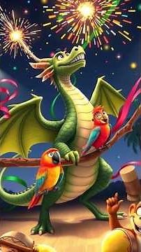 The Dragon Who Loved Pop Music | Animated Fantasy Story by Moi Songs