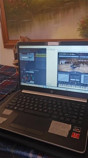 Cool Reaper DAW and Piano Teq workaround with Roland MIDI keyboard. #midicontroller #midikeyboard