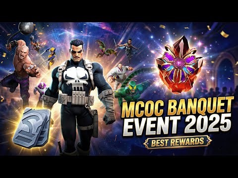 🔴 LIVE: MCOC Banquet 2025 Starts in 1 HOUR - Countdown + Crystal Opening When Event Goes Live!