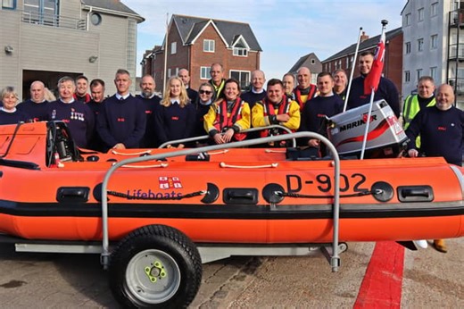 Littlehampton RNLI’s new lifeboat officially named at poignant ceremony