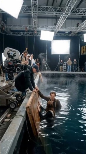 Water Tank Props Setup - Behind-the-Scenes Practical Effects Preparation