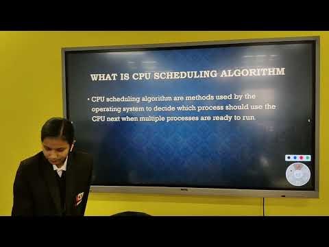 CPU Scheduling Algorithm By Sakshi student of Bscit 1st year