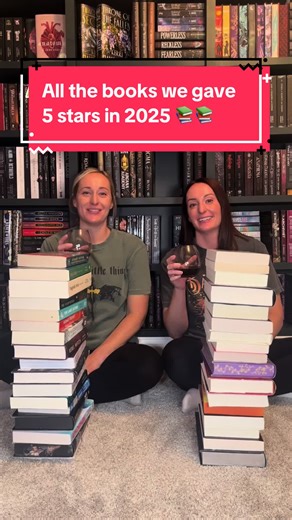 All the books we gave 5 stars in 2025 📚 #booktok #bookrecommendations #books #bookrecs #fivestarreads