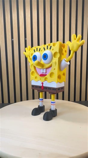 I 3D printed Spongebob and made him dance 🧽😱