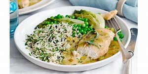 Tarragon chicken fricassee