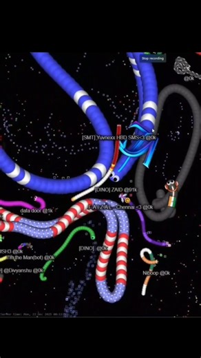 Isane survival at 91k length #slitherio #fyp #gaming #slithergameplay #slither #ytshorts #shorts