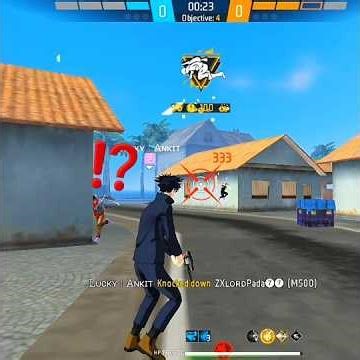 CS Ranked 1vs4 with M500 😱 One Tap Clutch | Free Fire