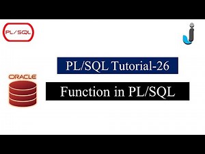 Oracle PL/SQL Tutorial 26- Function in PL/SQL with Example in Hindi | Javainhand