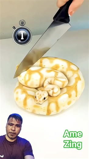 Cake 🍰🎂 Vs Fake 🤥 Python 🐍 Clips #shorts