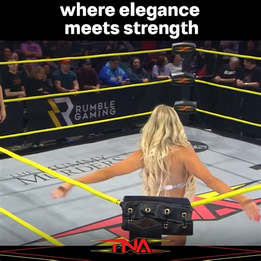 Ash by Elegance Took the Crowd’s Breath Away With Stunning Performance! #tnawrestling #wrestling #tnaimpact | TNA Wrestling