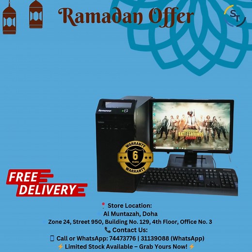 Lenovo Core i5 Full Set Computer – Best Deal!  Specifications: ✅...