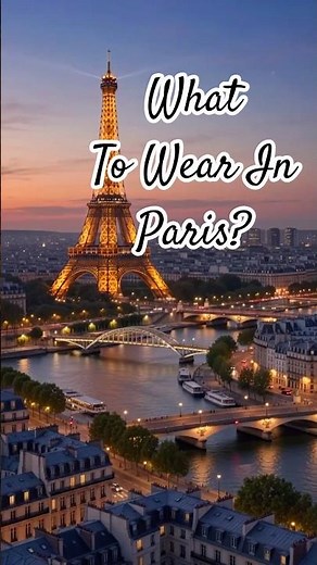 What to Wear in Paris? | Stylish Outfit Guide for Men & Women 🇫🇷✨ #mrpassenger #shorts #paris