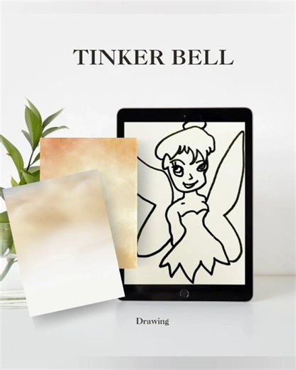 Tinker bell drawing ❤️