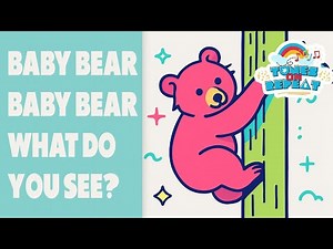 Baby Bear Baby Bear What Do You See | Eric Carle Story Song | Learn Animals for Toddlers