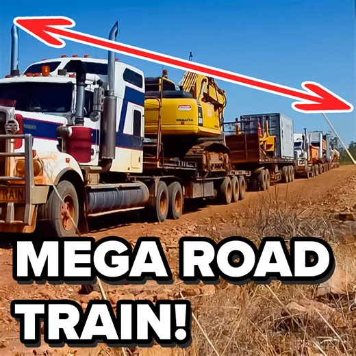 Steve Grahame creates a MEGA road-train to tackle a steep hill | Outback Truckers